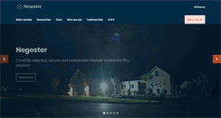Desktop Screenshot of negester.co.za